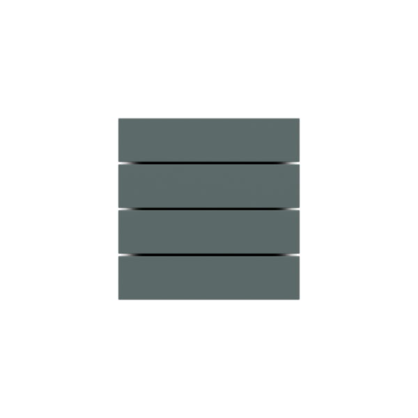 EKINEX Kit 4 Rockers Ff (Form/Flank/Nf) Horizontal Rectangular (80X20) Fenix Ntm Green Commodore EK-TRO-FVC