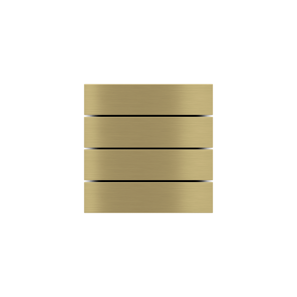 EKINEX Kit 4 Rockers Ff (Form/Flank/Nf) Horizontal Rectangular (80X20) Metal Brass EK-TRO-GBB