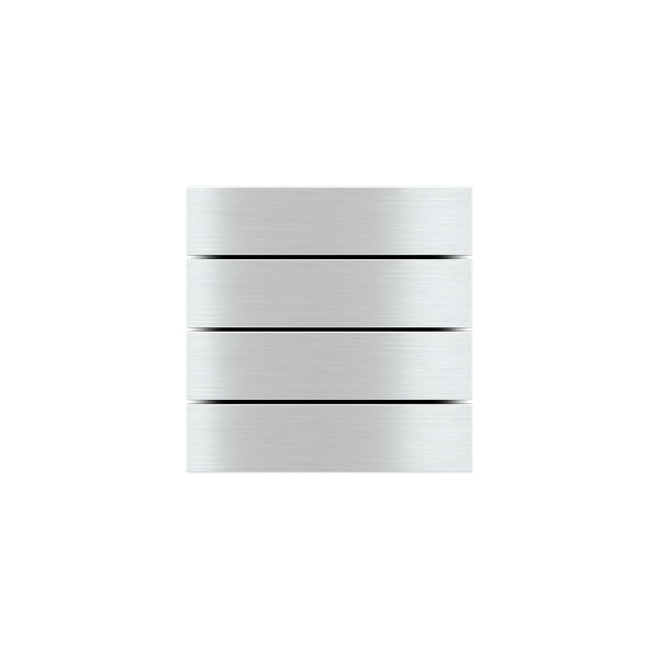 EKINEX Kit 4 Rockers Ff (Form/Flank/Nf) Horizontal Rectangular (80X20) Metal Alluminium EK-TRO-GBQ
