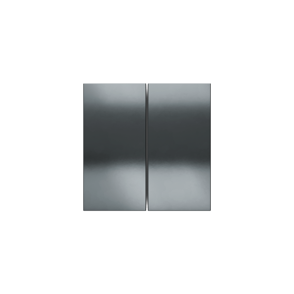 EKINEX Kit 2 Rockers Ff (Form/Flank/Nf) Vertical Rectangular (40X80) Metal Ht Black EK-TRV-CBM